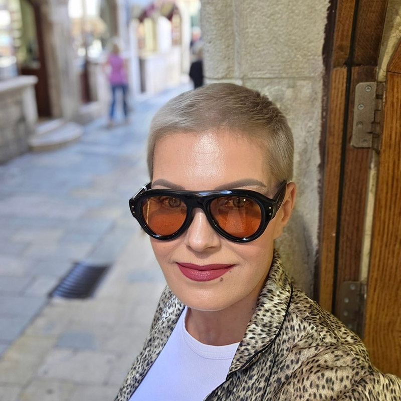 Ray-Ban RB4925 601/7 Aviator Puffer narančasta stakla Optika M Split