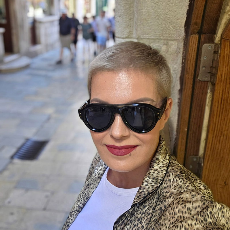 Ray-Ban RB4925 601/87 Aviator Puffer crne sunčane naočale Optika M Split