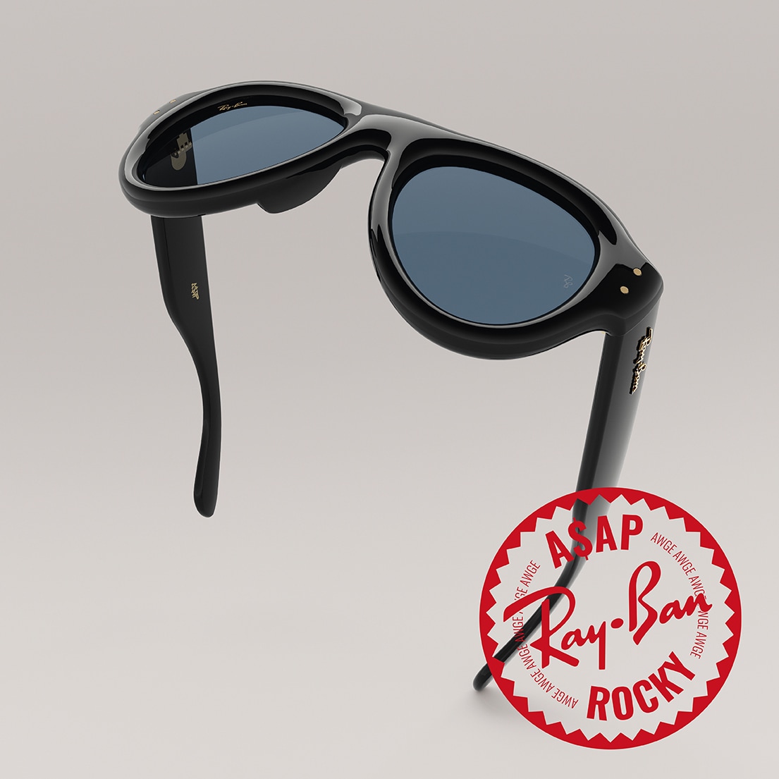 Ray-Ban Aviator Puffer A$AP Rocky sunčane naočale Optika M Split