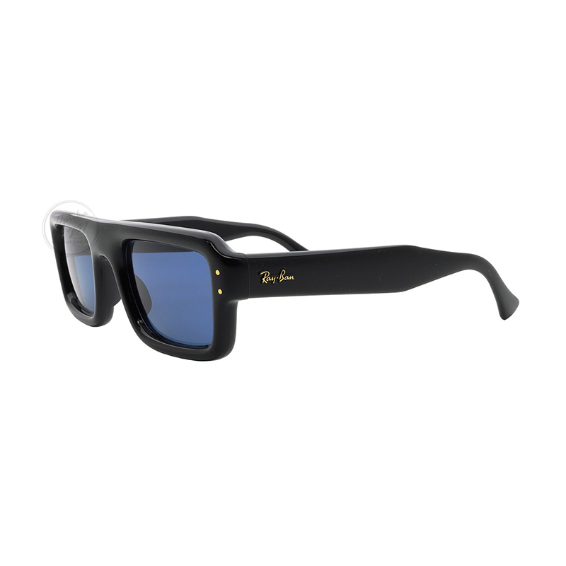 Ray-Ban RB4954 601/80 Flacko Puffer crni okvir tamnoplava stakla Optika M Split