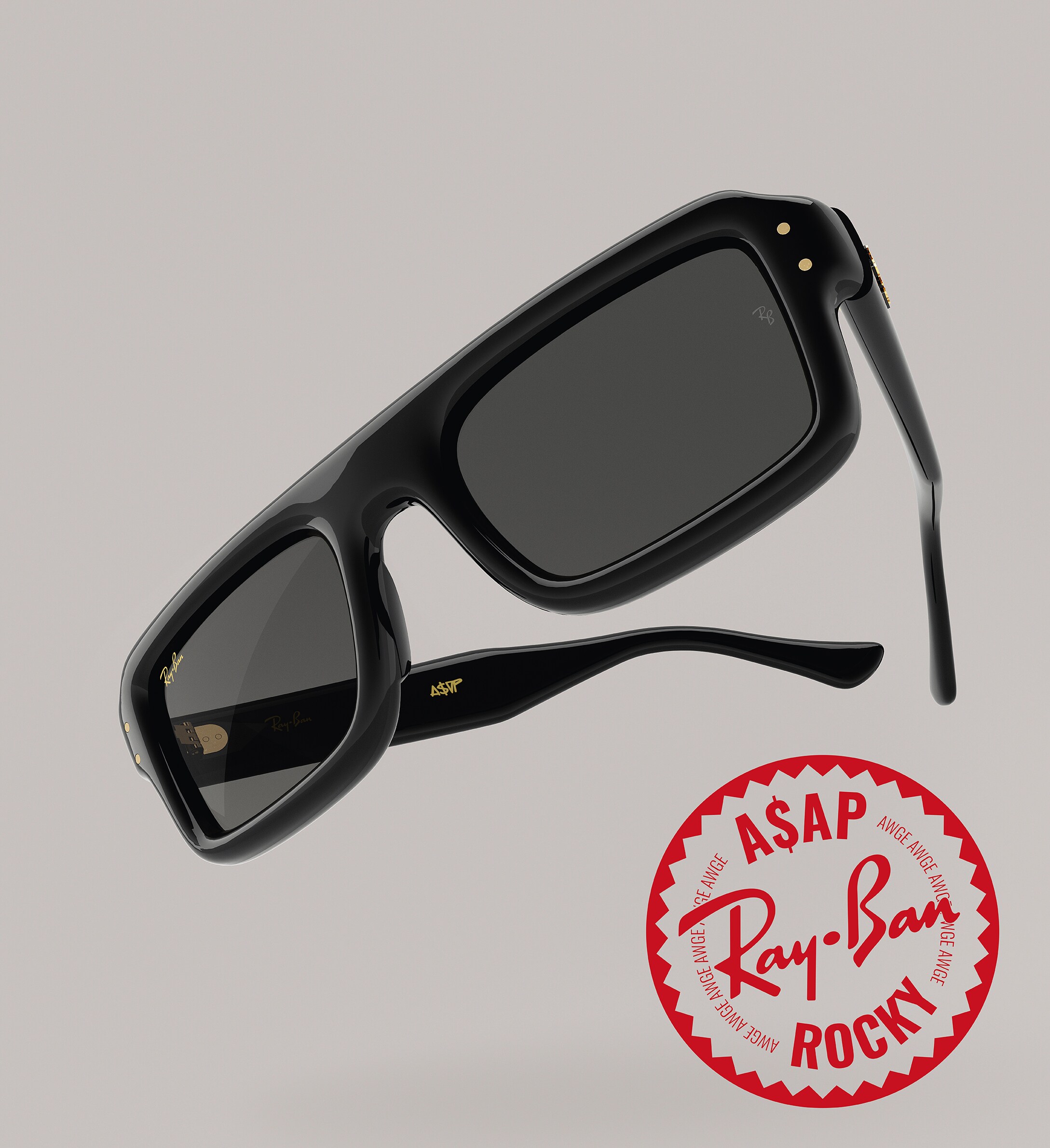 Ray-Ban Flacko Puffer A$AP Rocky sunčane naočale Optika M Split