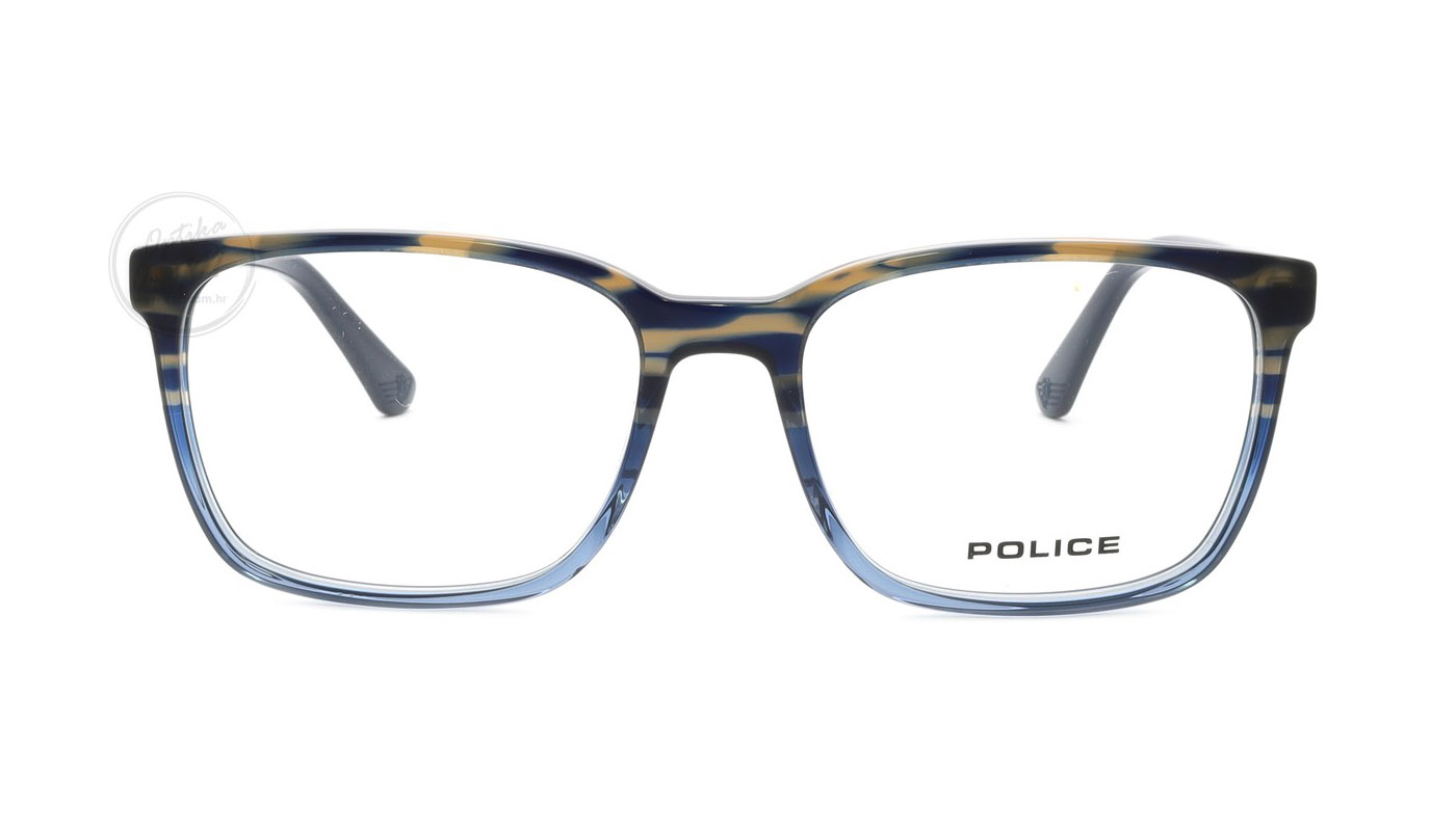 Police VK060 Occhiali Da Sole Unisex – Modello 0Z75, Taglia 50 – Con Custodia Inclusa